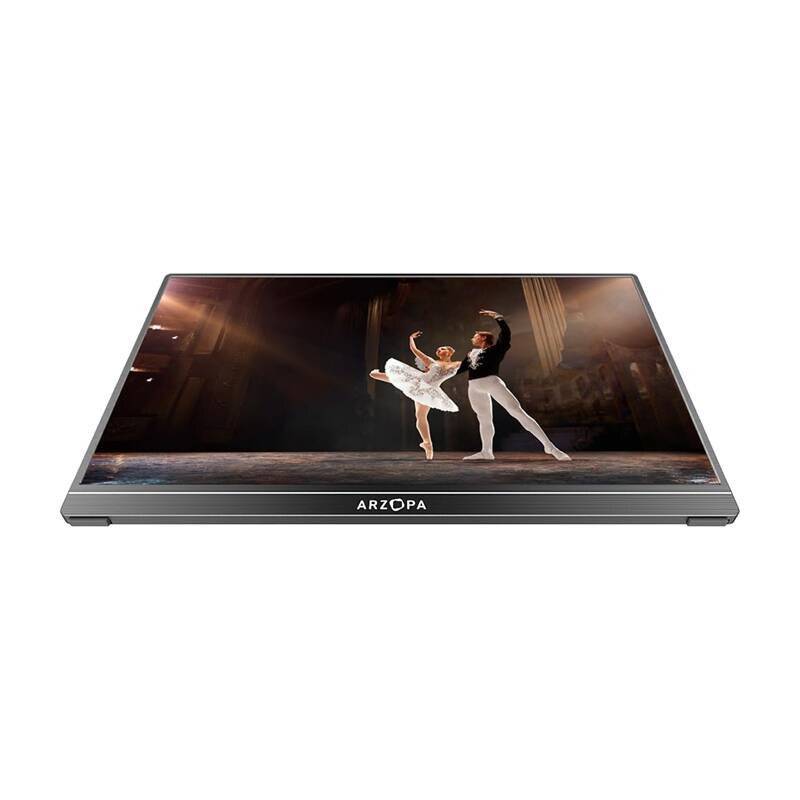 Symbolbild für Arzopa A1T Tragbarer 15,6" Monitor, Full HD IPS-Touchscreen, USB-C, Mini-HDMI, 60Hz