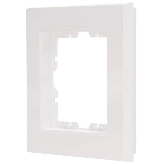Kopp HK07-Abdeckrahmen 1-fach 402132000 Farbe:arktisweiß matt Install.Baumaterial Schalter-0