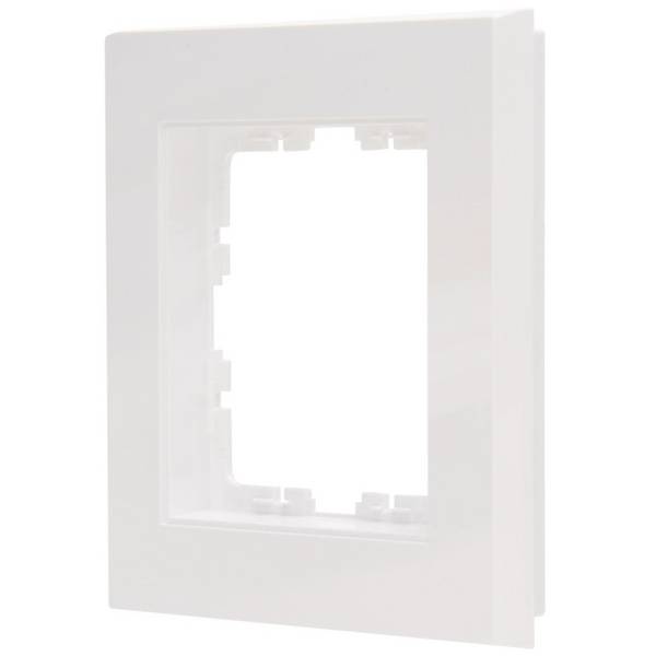 Kopp HK07-Abdeckrahmen 1-fach 402132000 Farbe:arktisweiß matt Install.Baumaterial Schalter