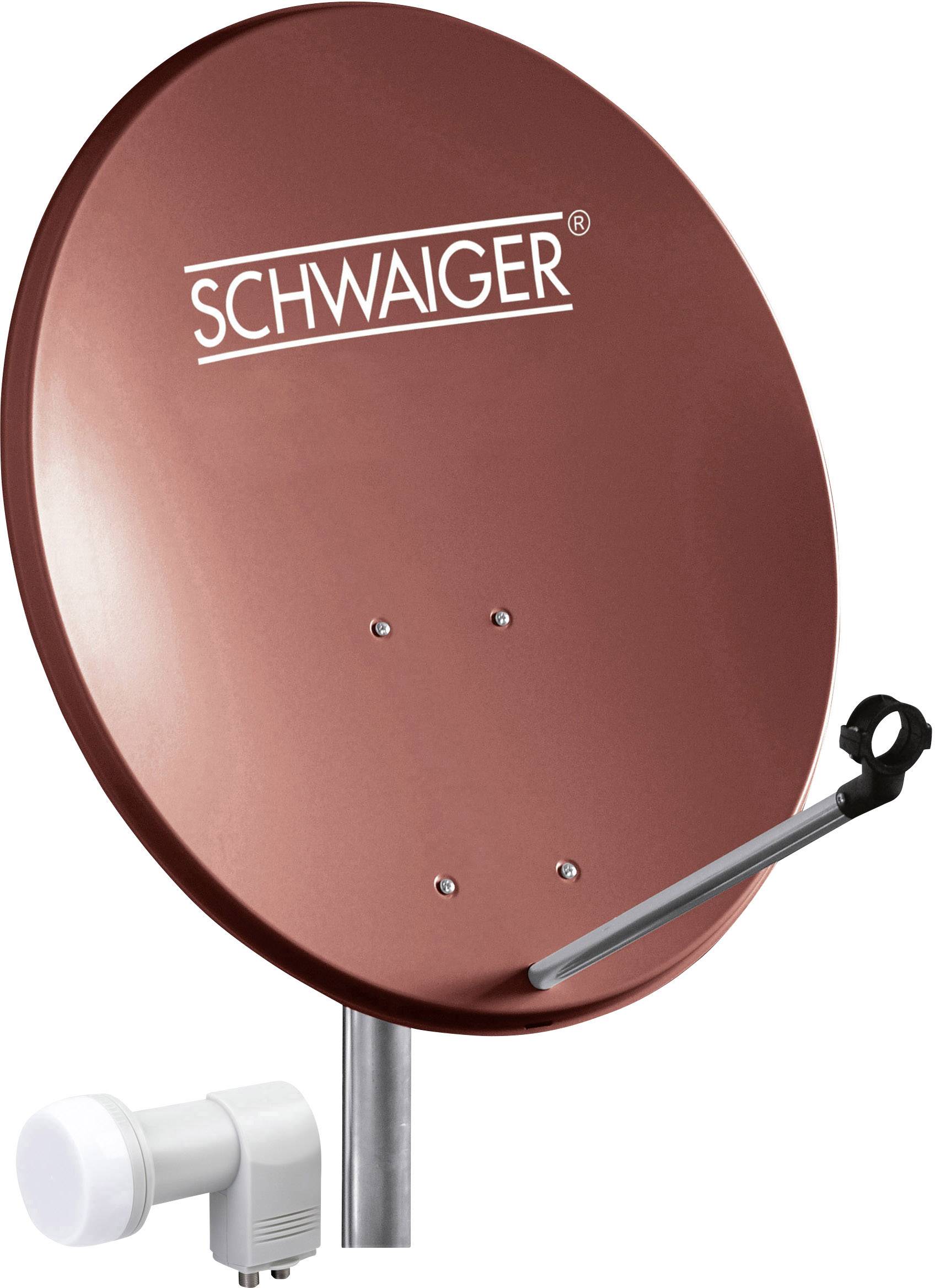 SCHWAIGER SPI5502SET2 SAT-Anlage ohne Receiver Teilnehmer-Anzahl 2 60 cm