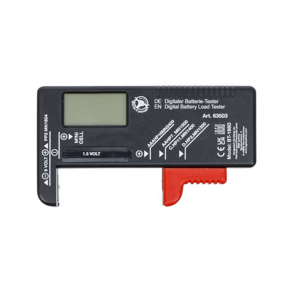 Digitaler Batterie-Tester 1,5 V / 9 V
