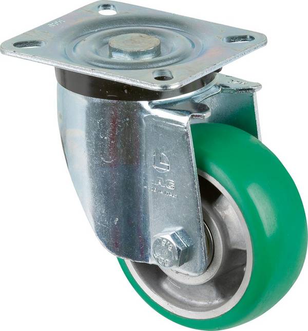 Lenkrolle L400.B92 Rad Ø 100mm 160kg, Stahl verzinkt