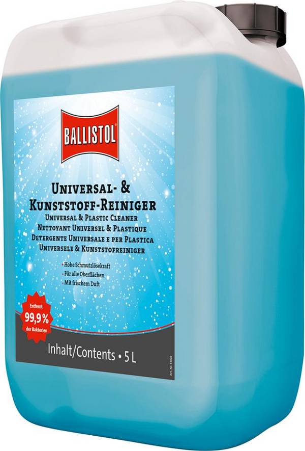 Universal- und KunststoffReiniger 5L