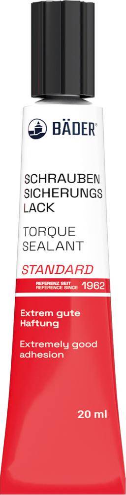 Schraubensicherungslack Standard 20 ml Tube rot - Artikel: 4260646030779-0
