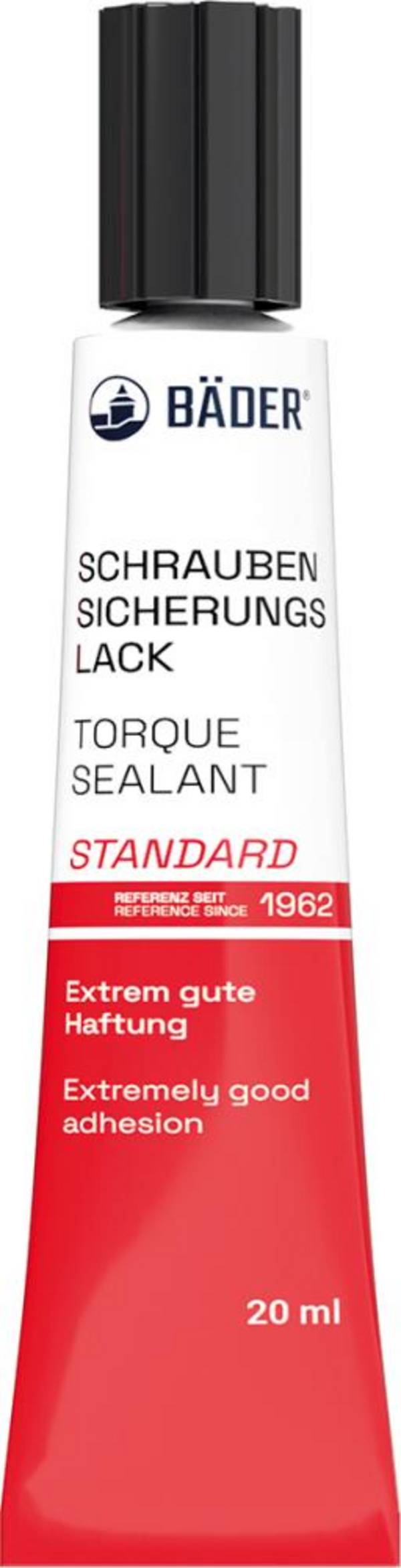 Schraubensicherungslack Standard 20 ml Tube rot - Artikel: 4260646030779