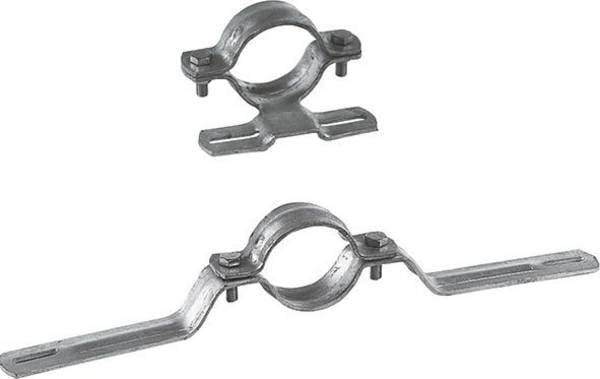Rohrschelle R135, 350mm, verzinkt mit Schrauben FORTIS Bau