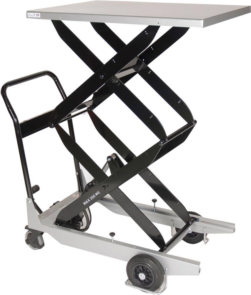 Hubplattformwagen Doppelscheren Traglast 200kg-0