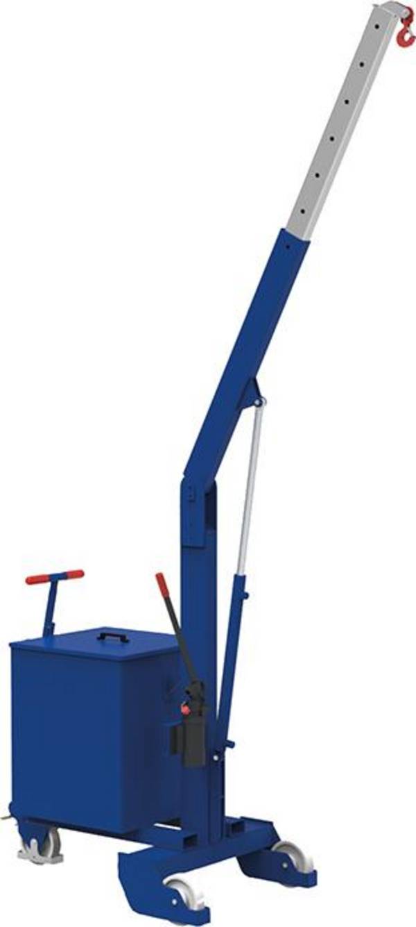 Werkstattkran freitragend Traglast 500kg RAL 5002