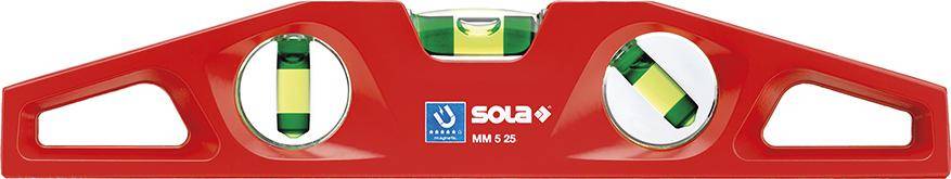 Alu-Guss-Wasserwaage M 25 Sola-0