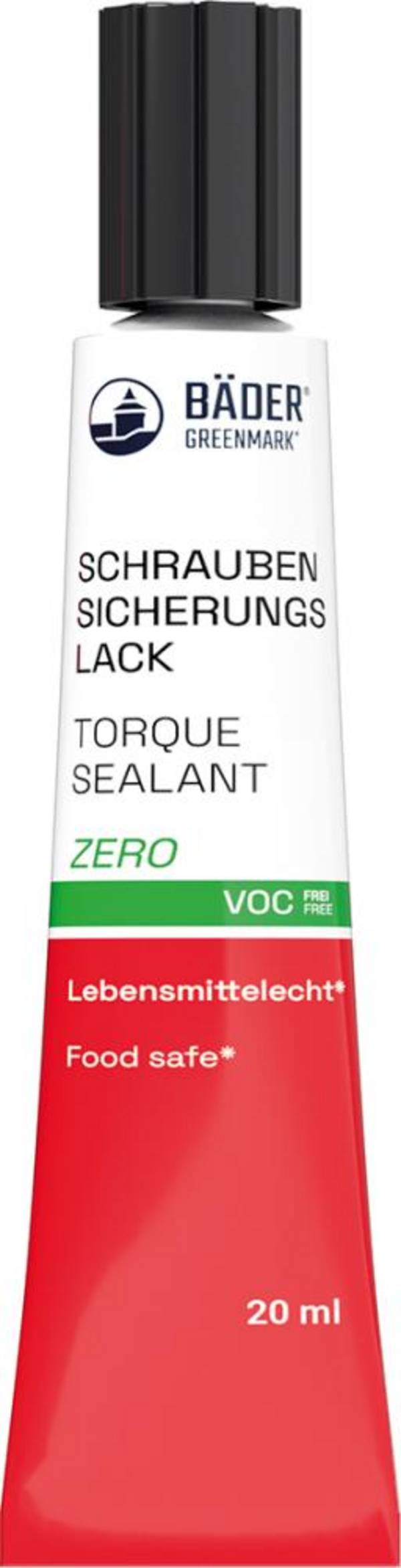 Schraubensicherungslack Zero 20 ml Tube rot - Artikel: 4260646031165
