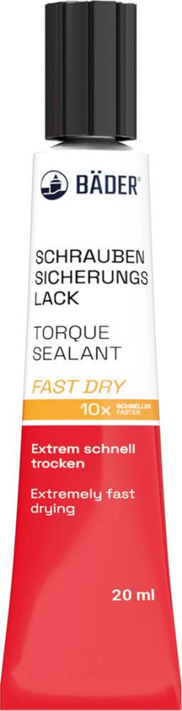 Schraubensicherungslack Fast Dry 20 ml Tube blau - Artikel: 4260646033596