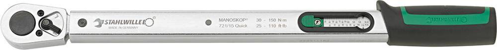 Drehmomentschlüssel 721/30Q 60- 300Nm 1/2" Stahlwille - Artikel: 4018754268948-0