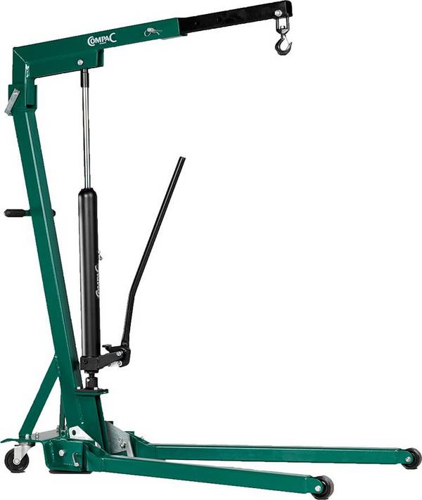 Werkstattkran flaches Fahrgestell Traglast 1000kg
