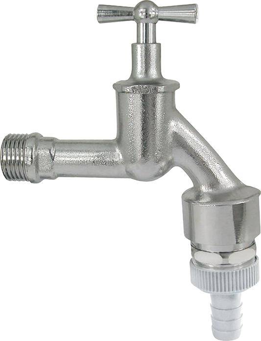 Wasserhahn 3/4"-AG G3/4MS Cr matt m.Rohrbelüfter-0