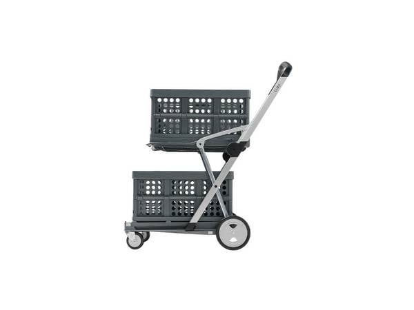 Transport-Klappmobil Clax Grey Edition Premium mit 2 Clax Faltboxen
