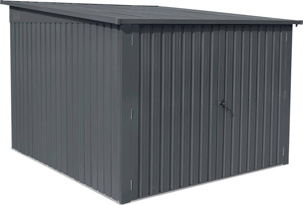 Fahrradgarage Vario 2170 x 2360 x 145/165 cm anthrazit Beschaffungsartikel - Artikel: 4047883035060-0
