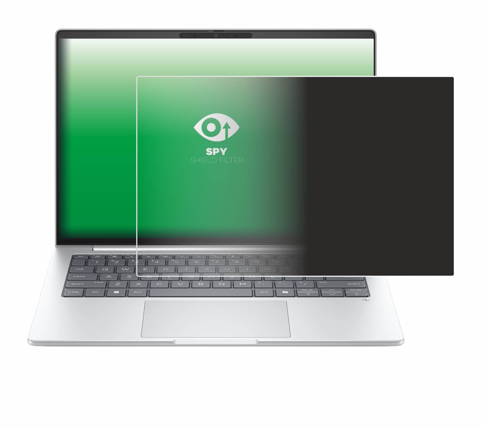 upscreen Blickschutzfilter für HP EliteBook 8 G1i 14" Blaulichtfilter Sichtschutz Privacy Anti Spy abnehmbar-3