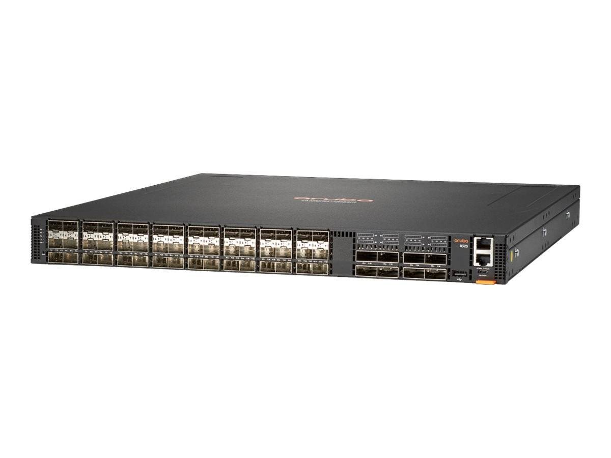 HPE Aruba 8325-48Y8C Switch L3 managed 48 x 1/10/25 Gigabit SFP / SFP+ / SFP28 + 8 x 40/100 QSFP+ / QSFP28 Luftstrom-4