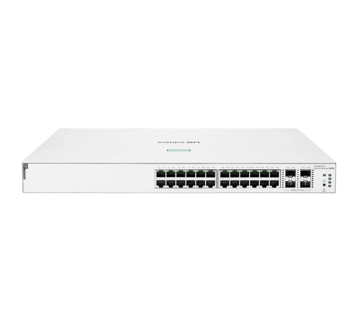 53186715 JL684B-05 JL684B - HPE Aruba Instant On 1930 24G PoE Switch, 4 SFP/SFP+, 370W-0