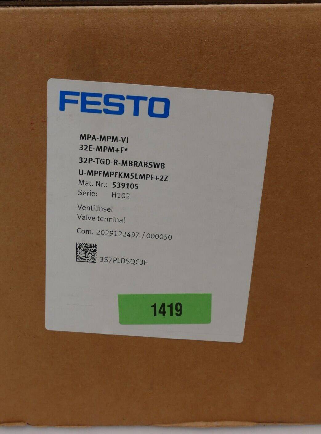 FESTO - 539105 - FESTO 539105-3