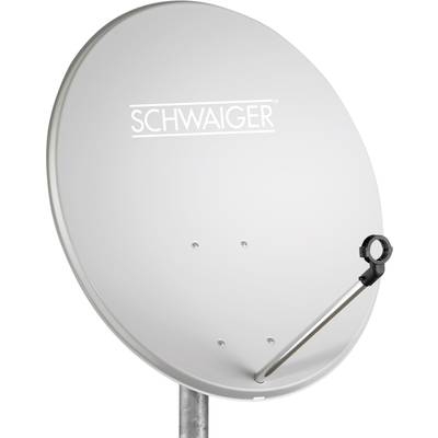 Schwaiger SPI440.0 SAT Antenne 42 cm Reflektormaterial: Stahl Hellgrau