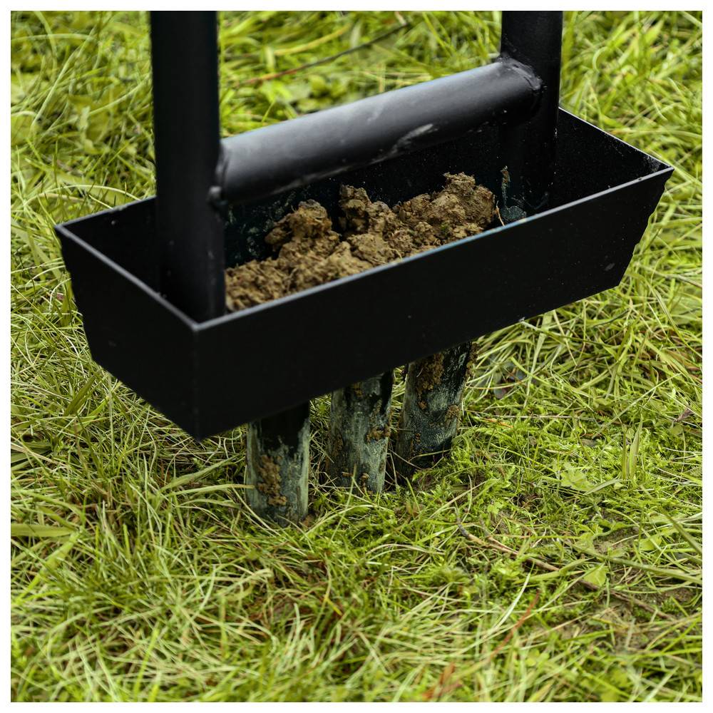 Dönges Rasenlüfter mit 3 Zinken + Kernsammelbox-1