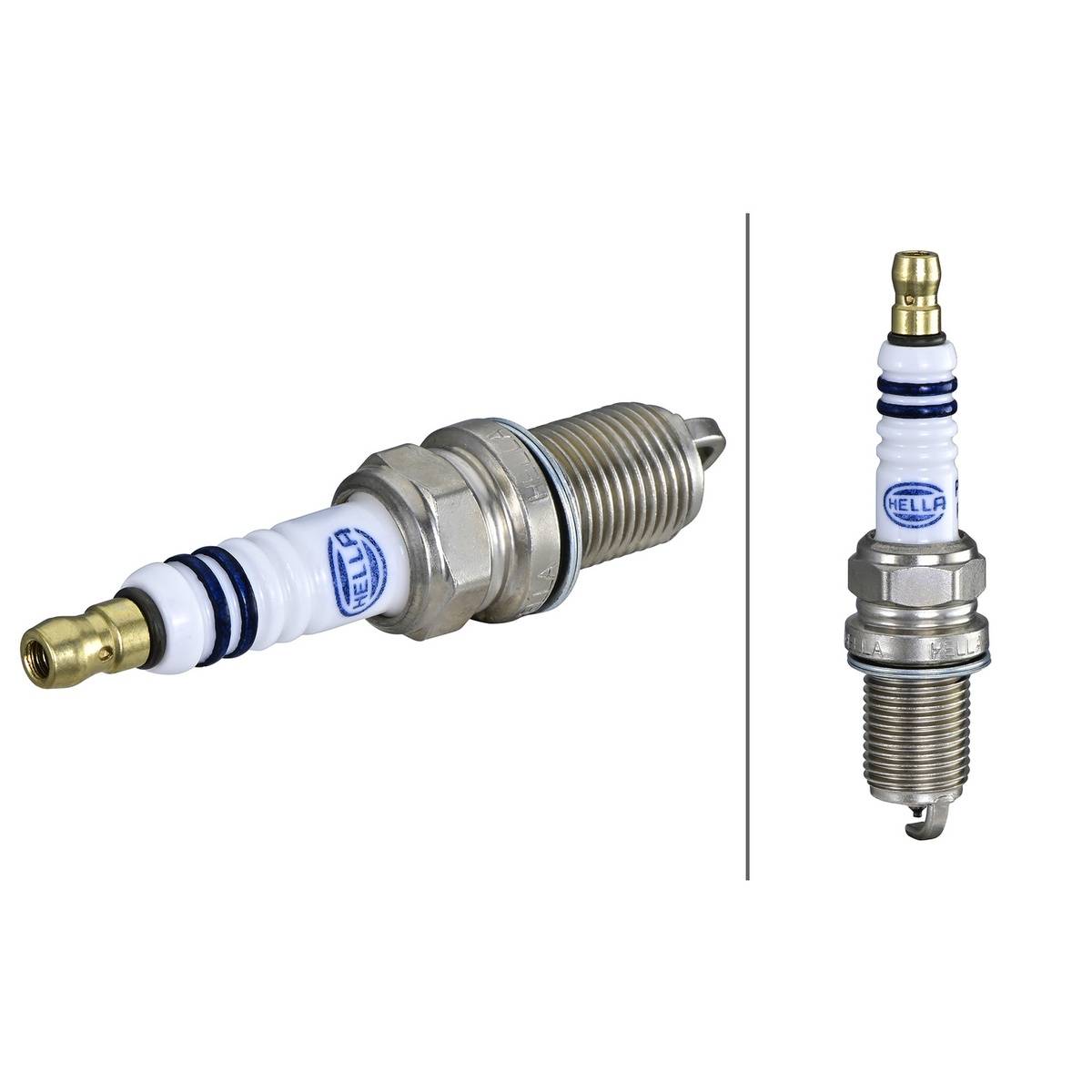 Zündkerze mit Flachdichtsitz M14 x 1.25 30 Nm HELLA für u.a. NISSAN PRIMERA-4