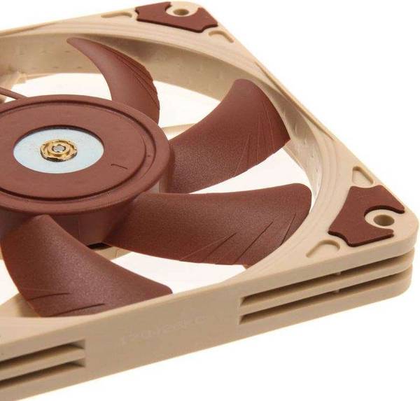 NOCTUA NF-A12x15 PWM Gehäuselüfter 120 mm 120x120x15 4-Pin 450-1850 RPM 16.8/23.9 dB 1.56 W 5-12 V