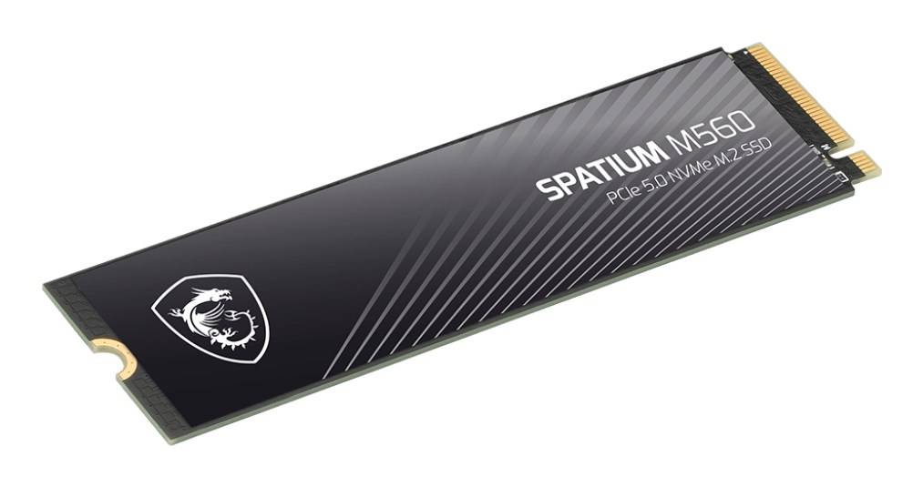 MSI SPATIUM M560 - SSD - 2 TB - intern - M.2 2280 - PCI Express 5.0 x4 (NVMe)-3