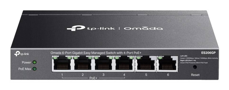 TP-LINK Omada ES206GP Managed - Switch - Switch - WLAN-0