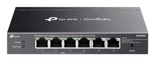TP-LINK Omada ES206GP Managed - Switch - Switch - WLAN