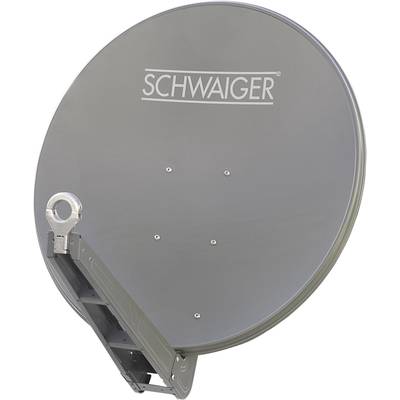Schwaiger SPI085PR SAT Antenne 85 cm Reflektormaterial: Aluminium Anthrazit