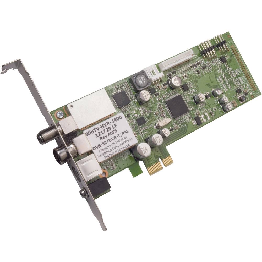 DVB-T, DVB-S PCIe-Karte Hauppauge WinTV-HVR-4400 mit Fernbedienung