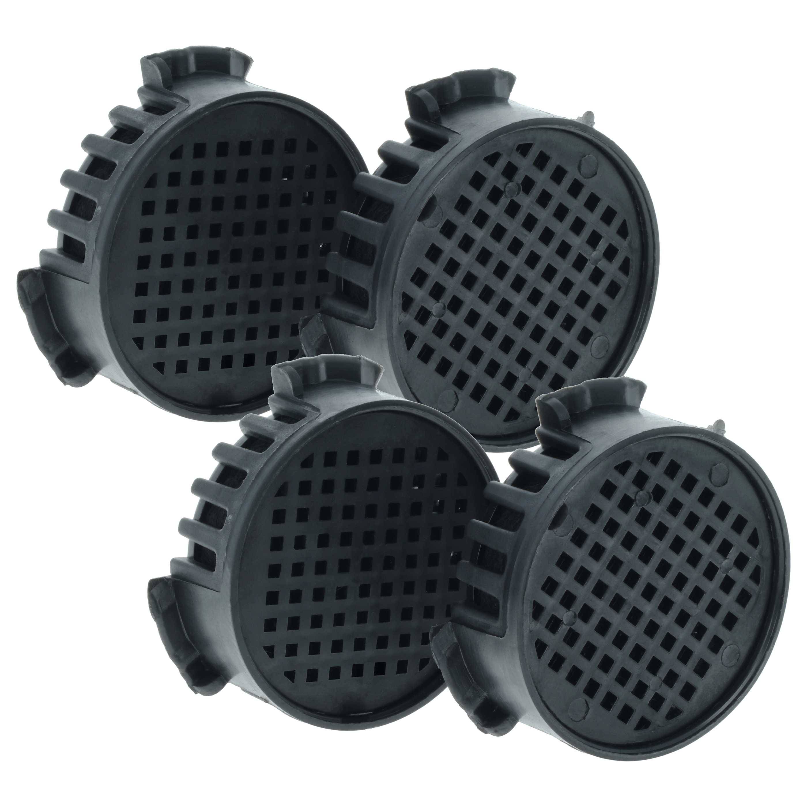 vhbw 4x Filter kompatibel mit Liebherr CBEF Kühlschrank | Aktivkohlefilter-0