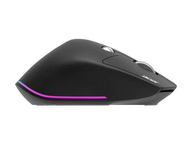 Acer Easy Fit - Maus - ergonomisch - optische LED - 6 Tasten - kabellos - 2.4 GHz, Bluetooth 5.0 - kabelloser Empfänger-3