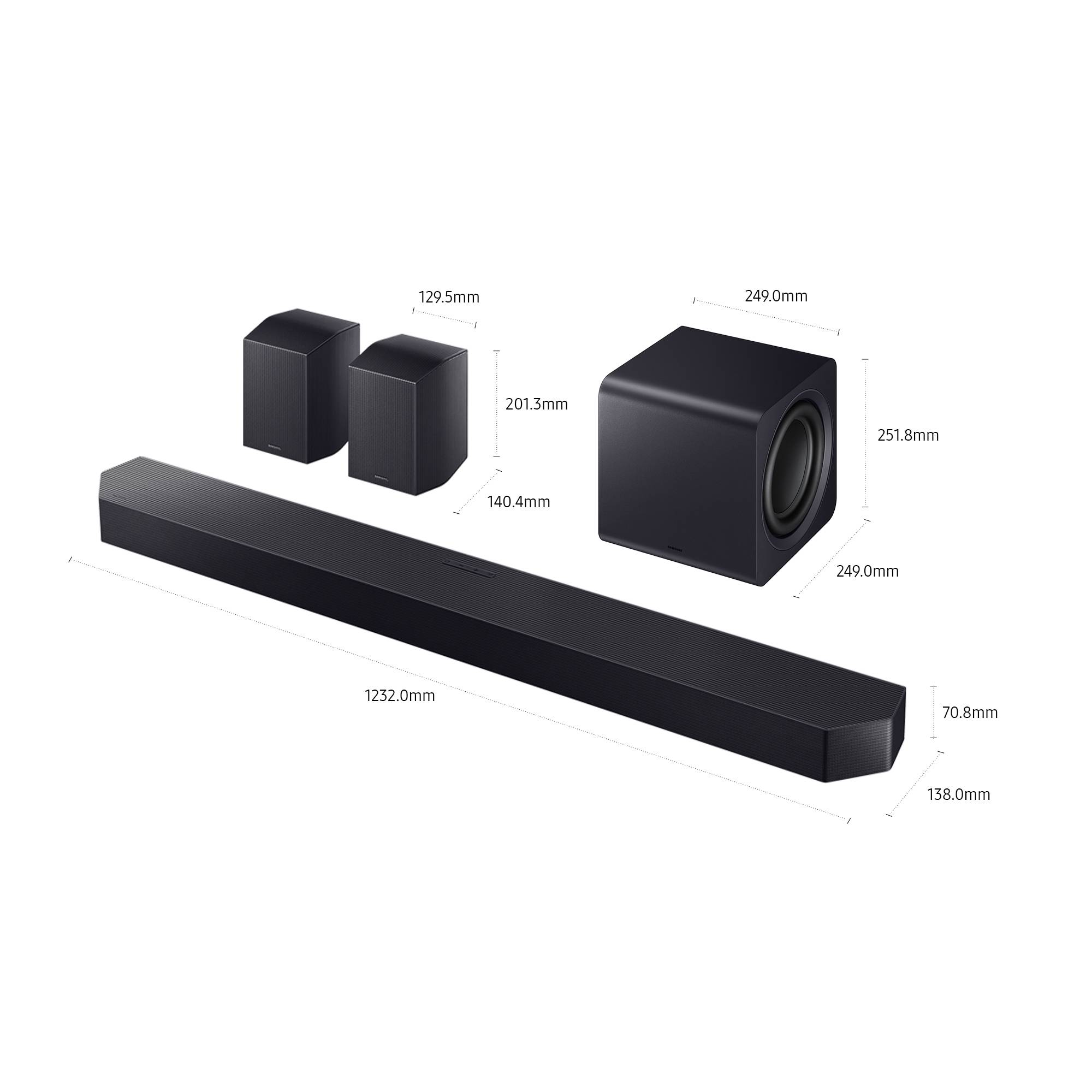 Samsung HW-Q990F Q-Serie Soundbar HW-Q990F/EN-3