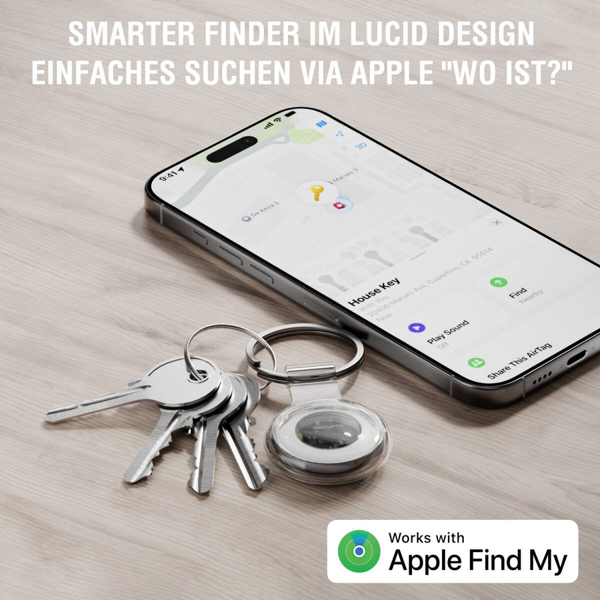 4smarts Standort-Finder SkyTag Lucid 2er Set, weiß-2