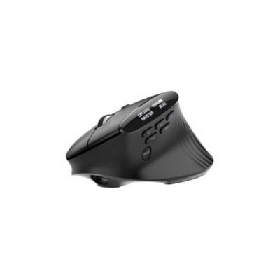 Acer Smart Fit - Maus - vertikal - ergonomisch - Laser - 10 Tasten - kabellos - 2.4 GHz, Bluetooth 5-0