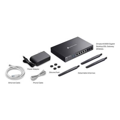 Omada DR3650v AX3000 Gigabit Desktop DSL Gateway Router-1