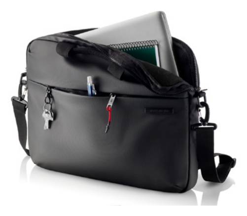 Miquelrius Bag to work Series Aktentasche HOLDALL schwarz-0