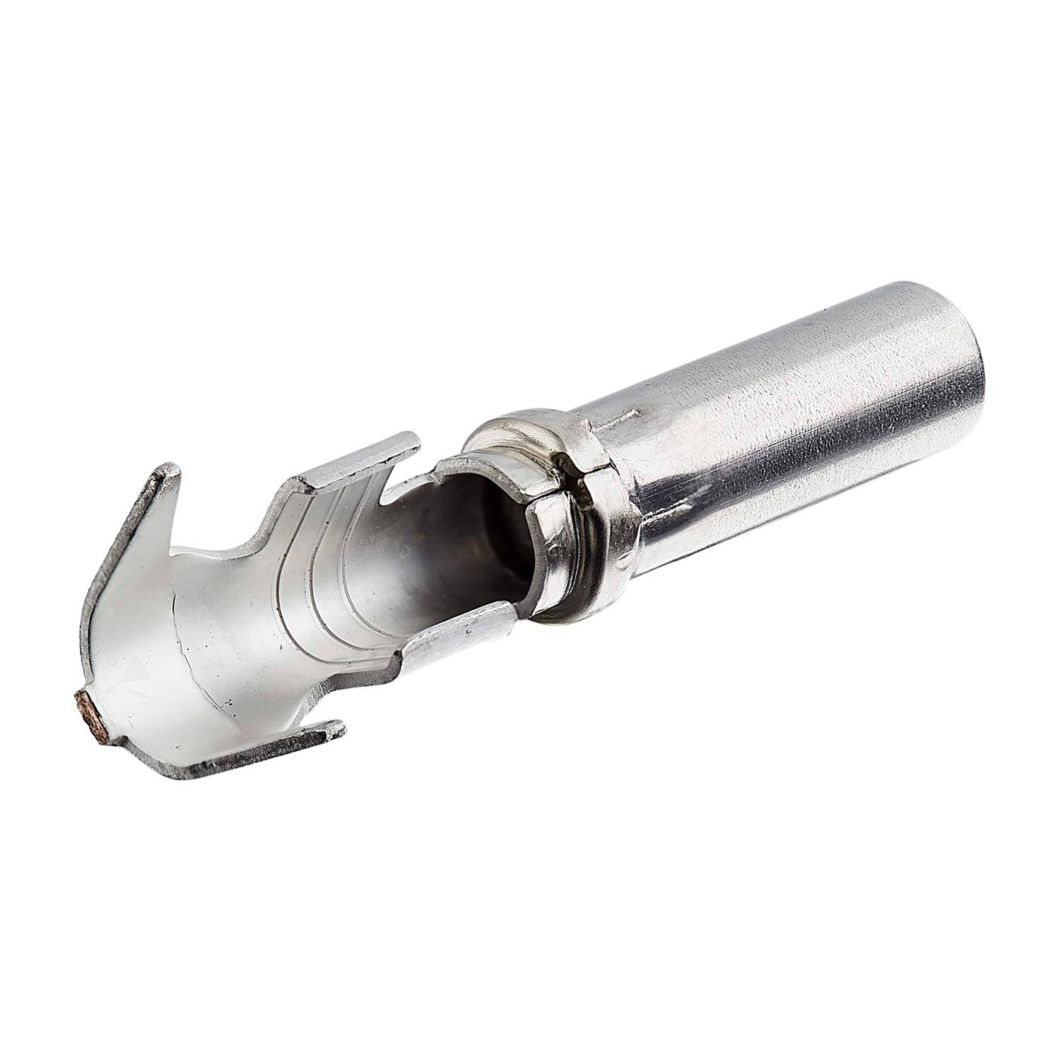 Amphenol AS-RKM 105 Crimpkontakt Kontaktstift (M) 1,5mm² - 2,5mm² AWG16 - AWG14 silber, 4000 Stück Werkstoff-2