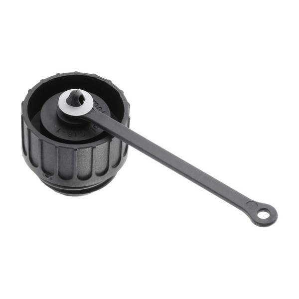Amphenol RD24-SGB 102 Schutzkappe für Gerätesteckverbinder Buchse Verliersicherung mit kleiner Schlaufe incl.