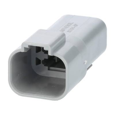 Amphenol AS-4SM 109 Kabelstecker AT-Serie Stift, 4-polig, Crimpanschluss Isolationsdurchmesser 2,24mm - 3,68mm,-0