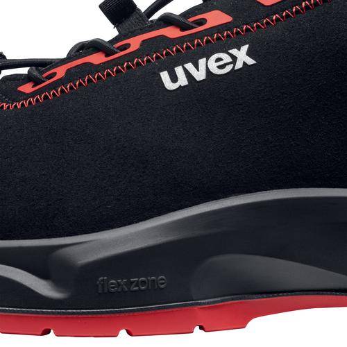uvex 1 x-craft Stiefel S3L 68041 schwarz, rot Weite 10 Größe 45-2