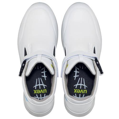 uvex 1 sport white Halbschuhe S1 65837 weiß Weite 10 Größe 48-1
