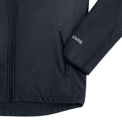 Softshelljacke uvex suXXeed craft schwarz, graphit M-1