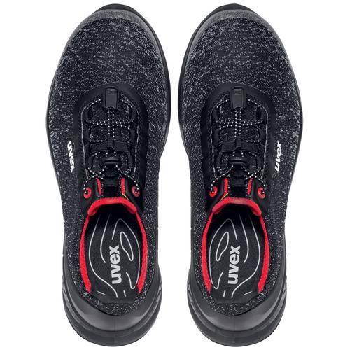 uvex 1 G2 Halbschuhe S1 68528 schwarz, rot Weite 11 Größe 37-1