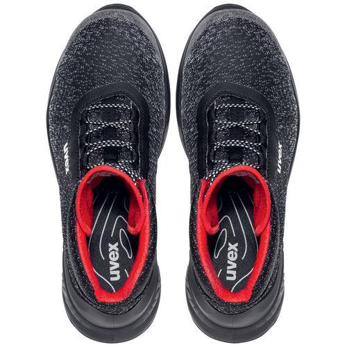 uvex 1 G2 Stiefel S1 68538 schwarz, rot Weite 11 Größe 40-1