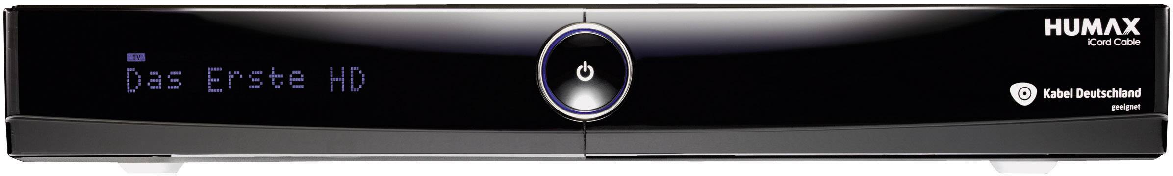 Humax iCord Cable HDKabelReceiver Twin Tuner, Aufnahmefunktion, mit Festplatte, WLANfähig