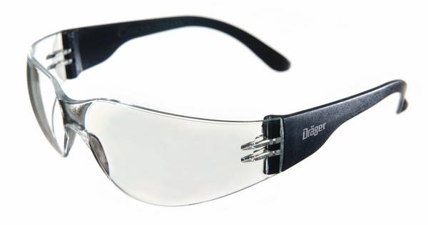 Dräger Schutzbrille Sicherheitsbrille X-pect 8310 kratzfest klar Anti-Kratz beschichtet